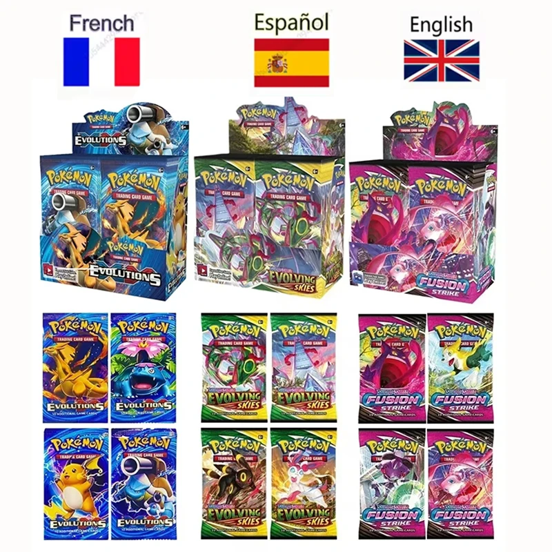 Board Game English - Новые карты Покемон: Набор бустеров Chaos