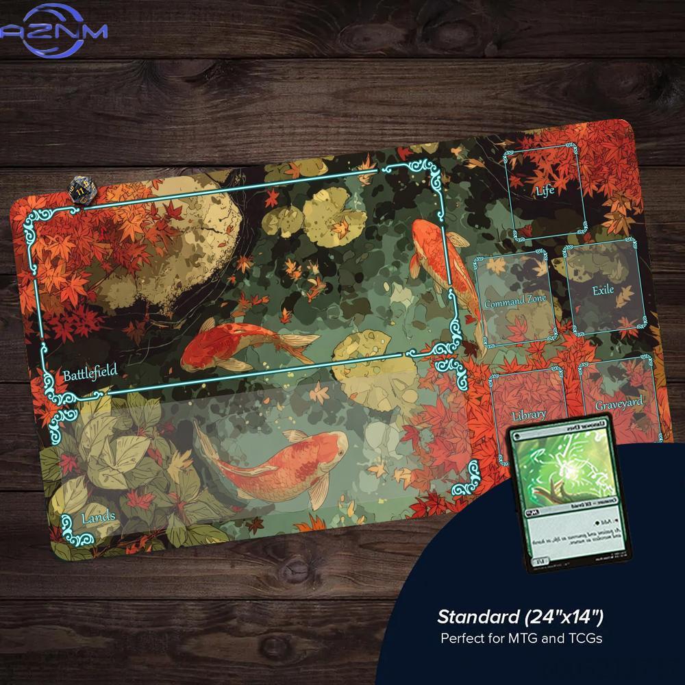Play Mat Neoprene - Эстетичный игровой коврик MTG с узором