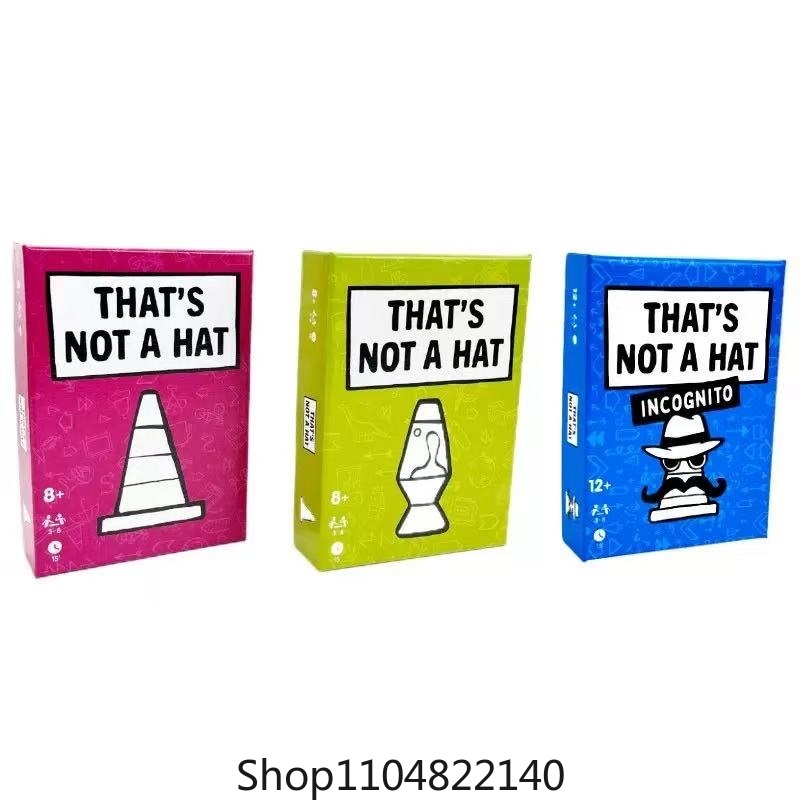 Board Game English - Уникальный игровой набор «Это не шляпа»,