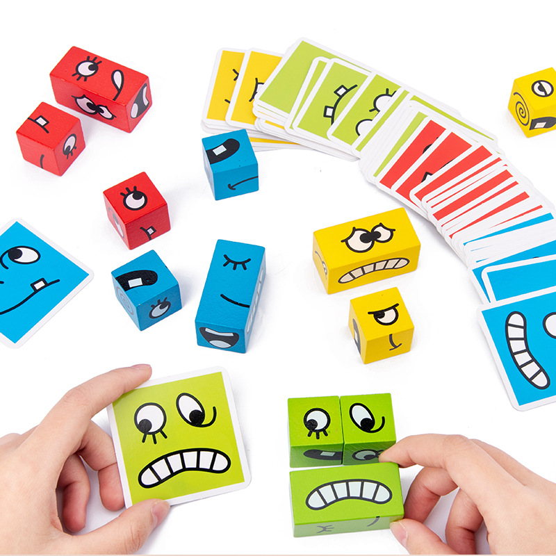 Board Game For Kids - 1 шт., детский Развивающий Пазл «выражения»