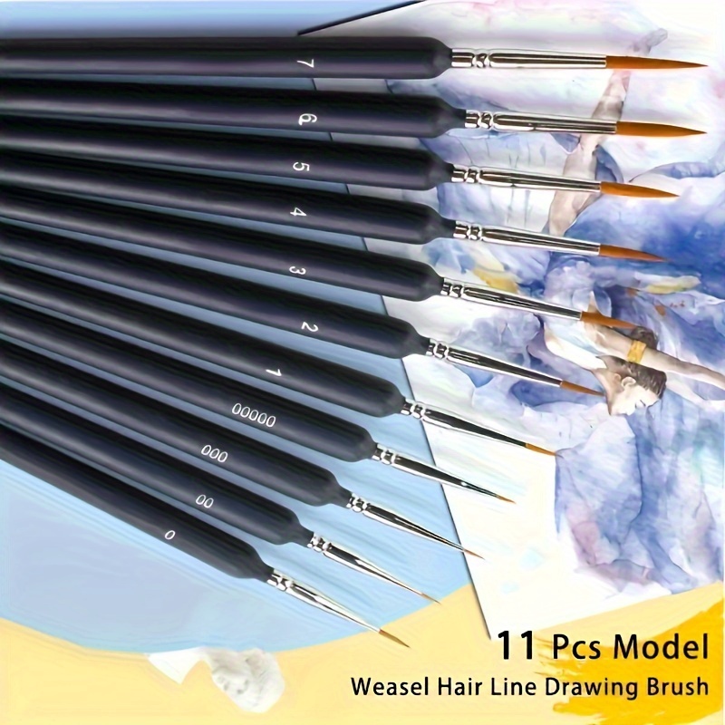 Miniature Painting Set - Миниатюрные кисти, набор кистей из 11/22