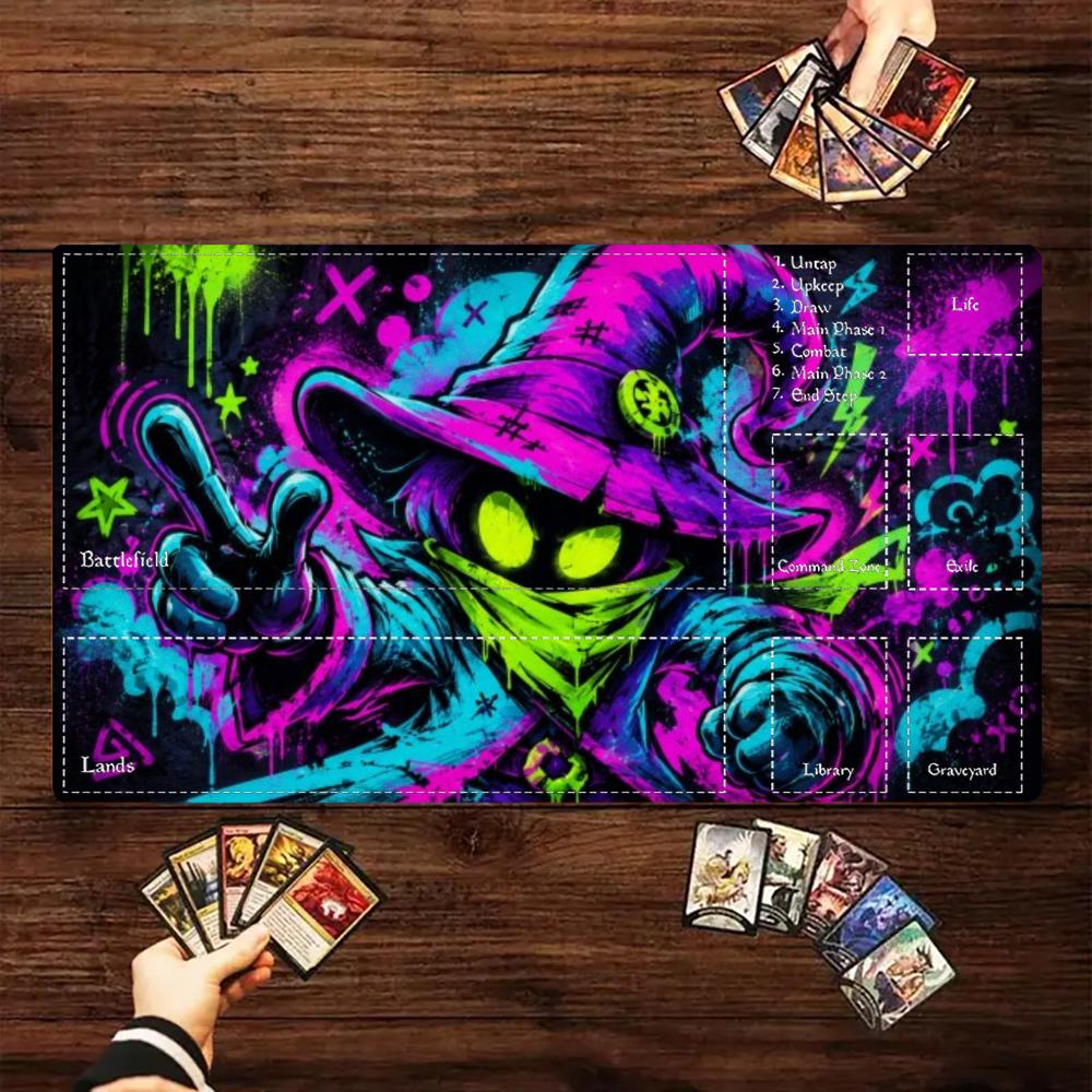 Play Mat Neoprene - Игровой коврик MTG Neon Splash Graffiti