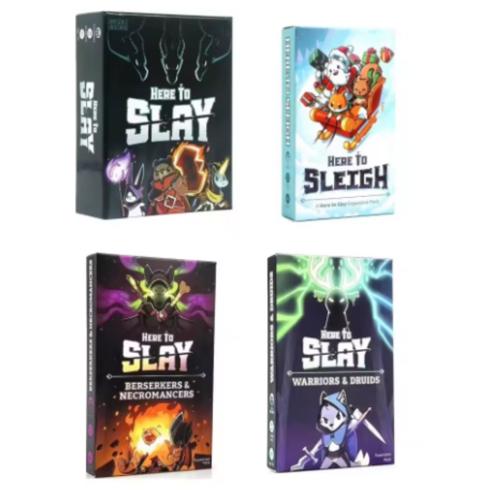 Board Game Here To Slay - Новейшая базовая игра TeeTurtle Here to
