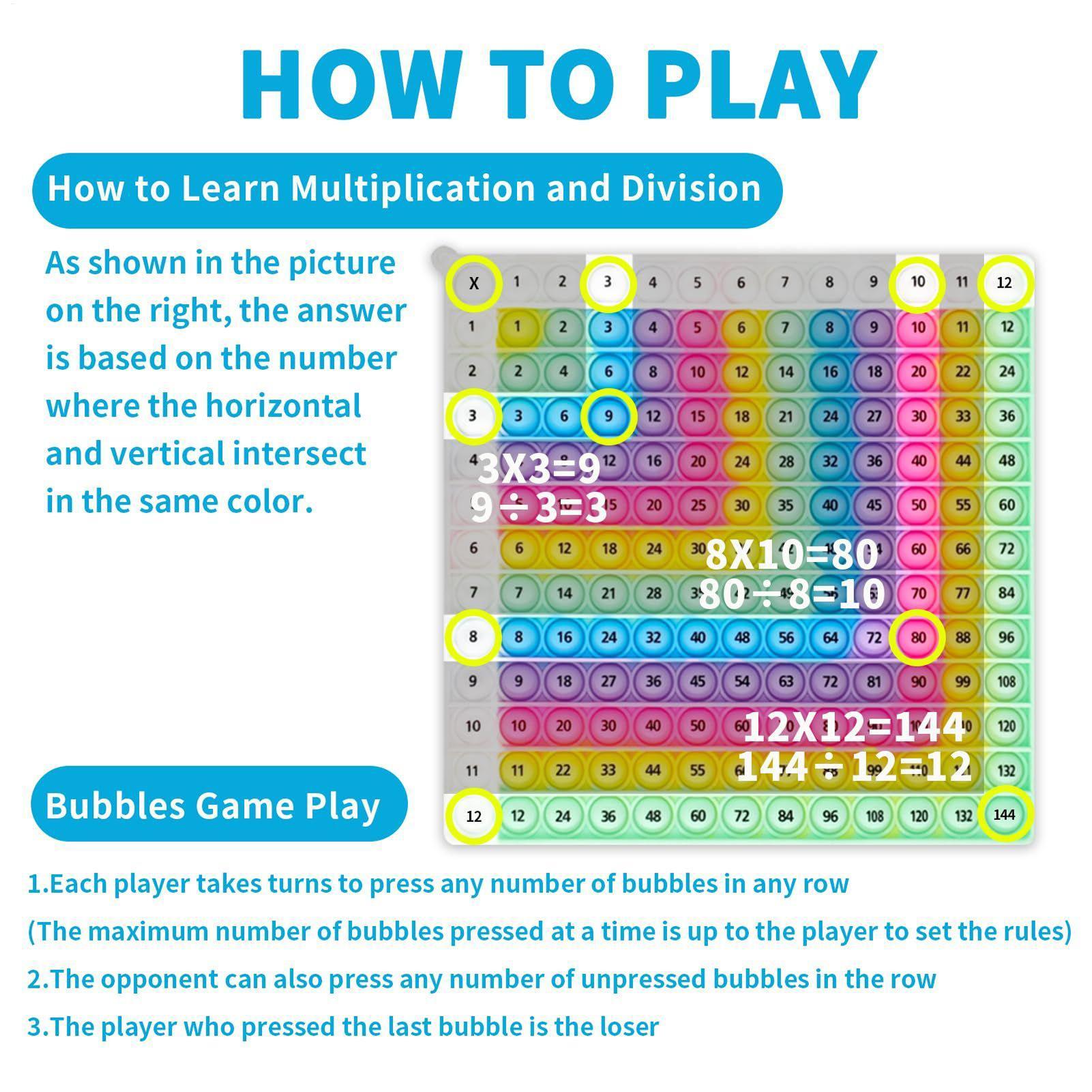 Доска с кнопками умножения, фо – обзор и цена Board Game For Kids