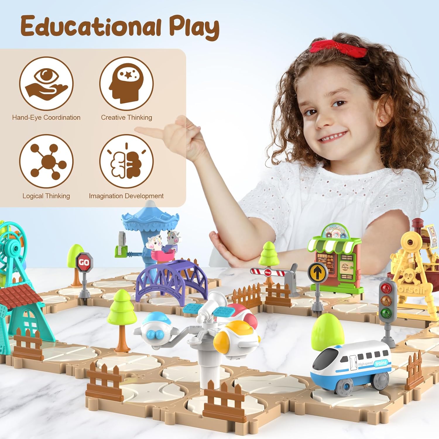 Набор для сборки DIY-трека для – обзор и цена Board Game For Kids