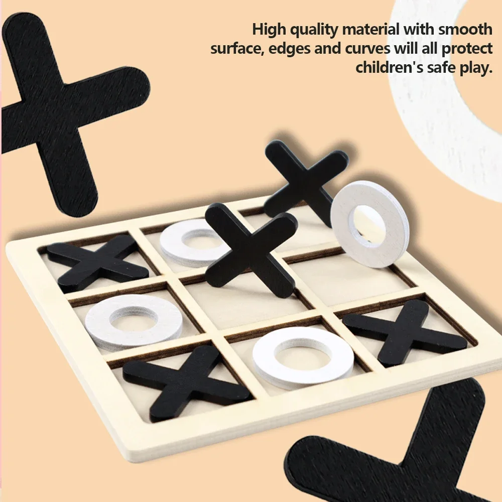 Деревянная игра XO Tic Tac Toe – обзор и цена Board Game For Kids