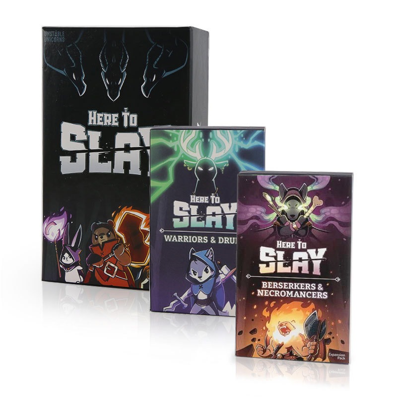Коллекция стратегических карто – обзор и цена Board Game Here To Slay