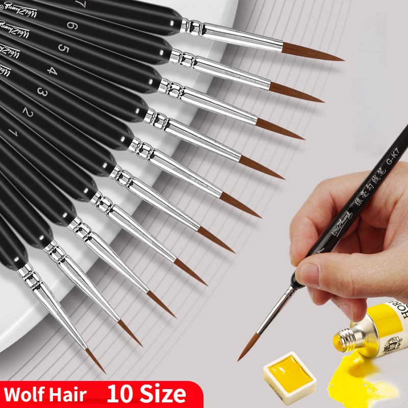 Набор кистей для рисования, ми – обзор и цена Miniature Painting Set