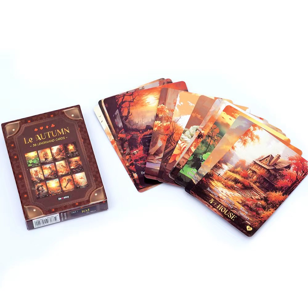 Колода Таро Ленорман, осенняя  – обзор и цена Board Game Of Life
