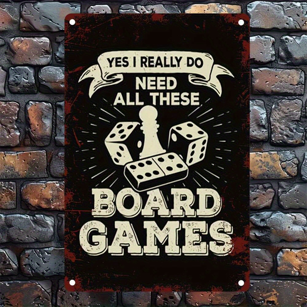 Металлические таблички с изобр – обзор и цена Board Game Cafe