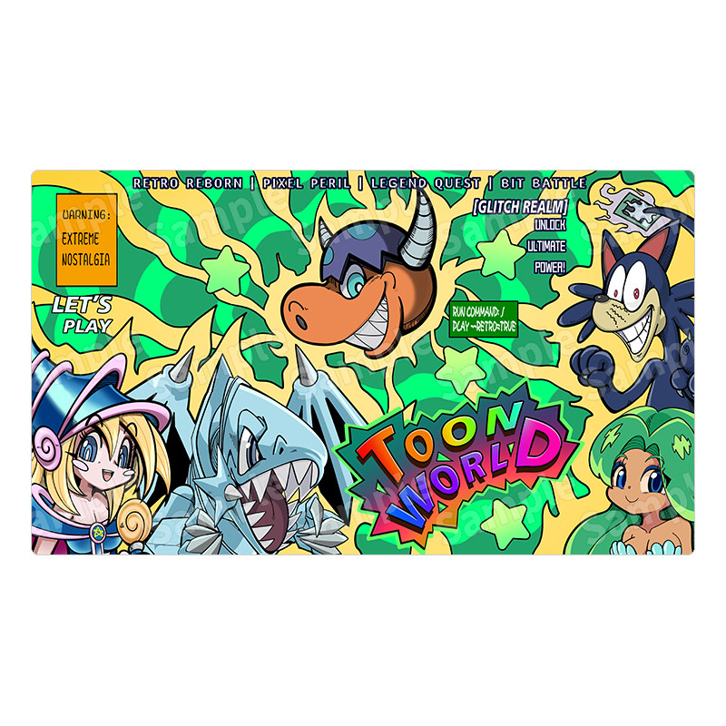 Ю-Ги-О! Игровой коврик для кар – обзор и цена Board Game Yugioh