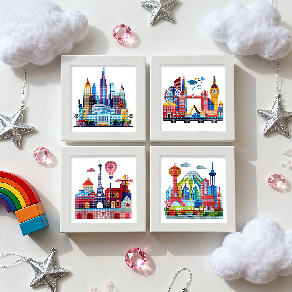 Disney 16 шт. мини-вышивка мул – обзор и цена Miniature Painting Set