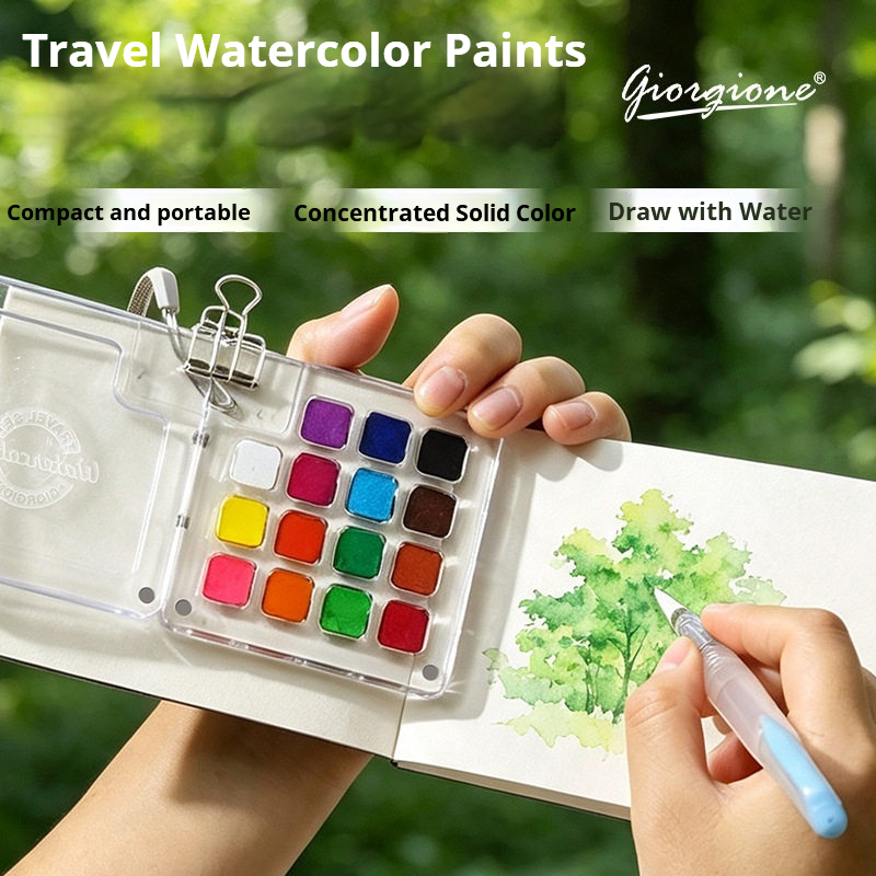 Набор из 15 цветов портативных – обзор и цена Miniature Painting Set