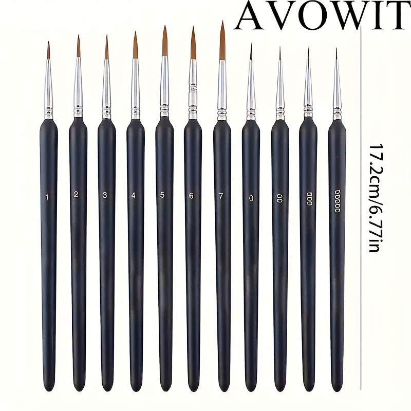 Миниатюрные кисти, набор кисте – обзор и цена Miniature Painting Set