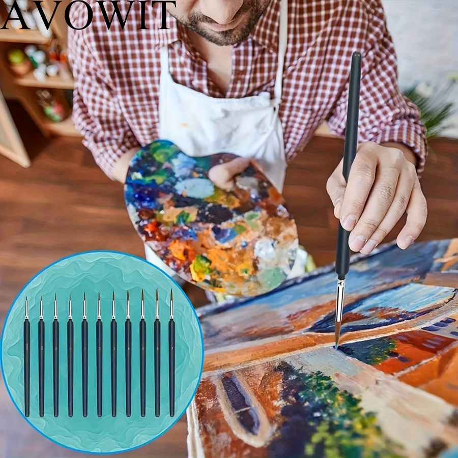 Миниатюрные кисти, набор кисте – обзор и цена Miniature Painting Set