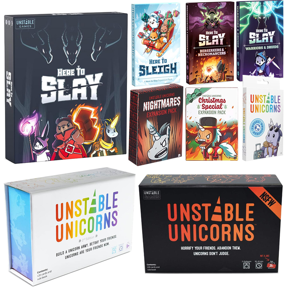 Праздничный расширительный пак – обзор и цена Board Game Here To Slay