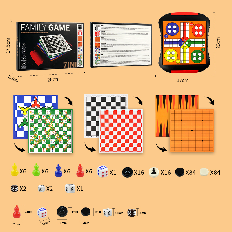 Наборы настольных игр 3-в-1/5- – обзор и цена Board Game Cafe